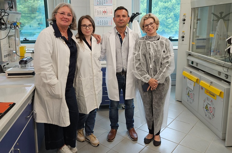Prof. Danuta Witkowska and Ms. Joanna Słowik visiting the IBB-CNR Institute in Naples (wstep)